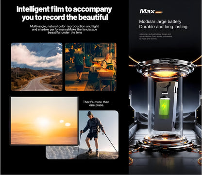 infinityhub 4K HD Foldable Camera Drone with FPV Live View, Remote Controller, 360° Flips Drone