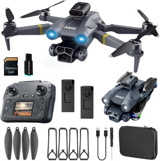 infinityhub 4K HD Foldable Camera Drone with FPV Live View, Remote Controller, 360° Flips Drone