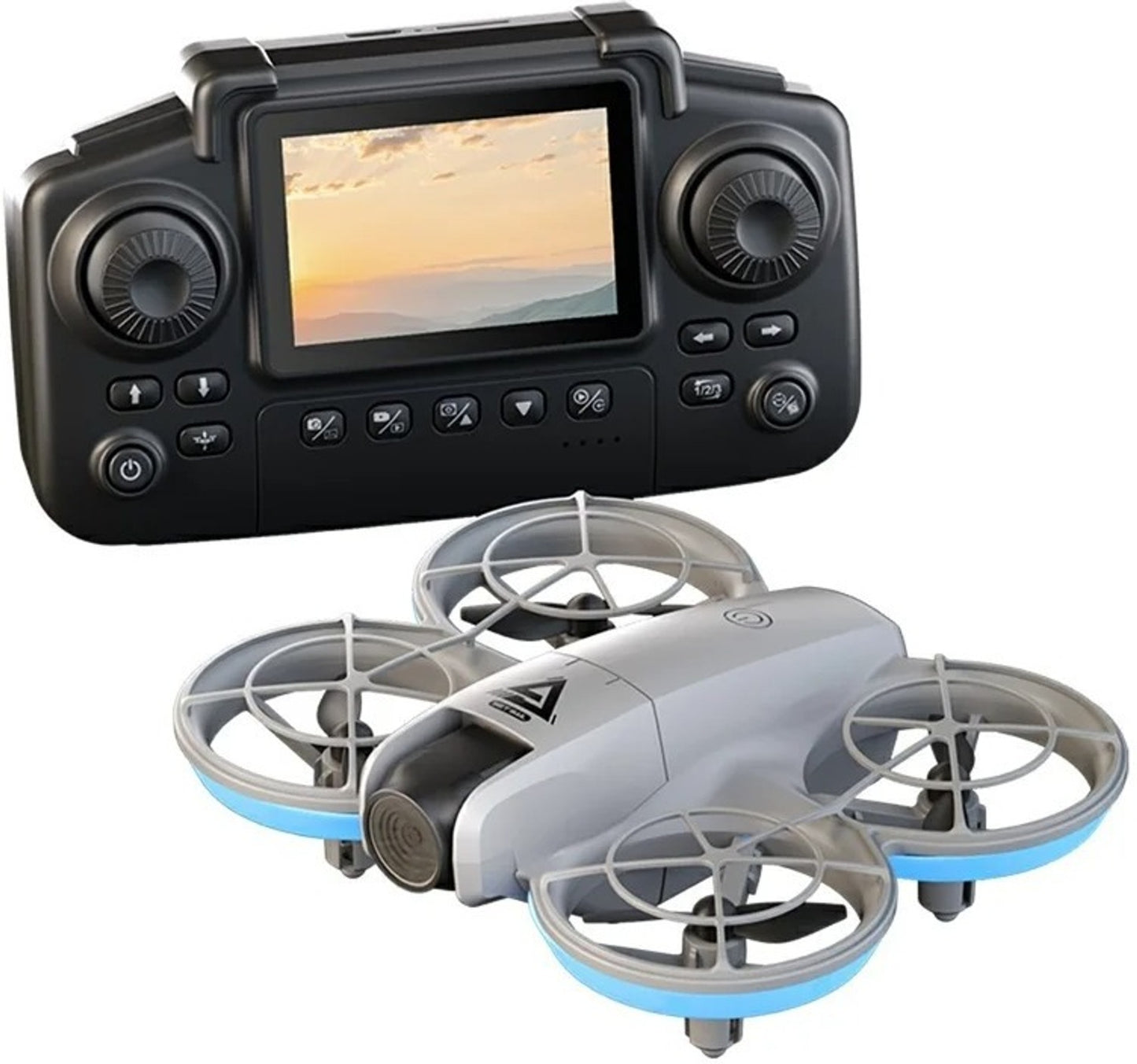 infinityhub 4K HD Foldable Camera Drone with FPV Live View, Remote Controller, 360° Flips Drone