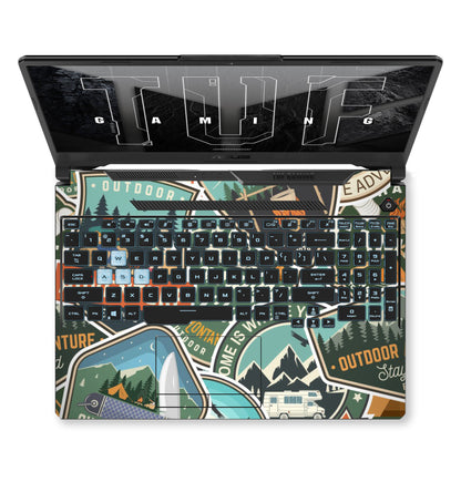 Adventure Laptop 6D Skin
