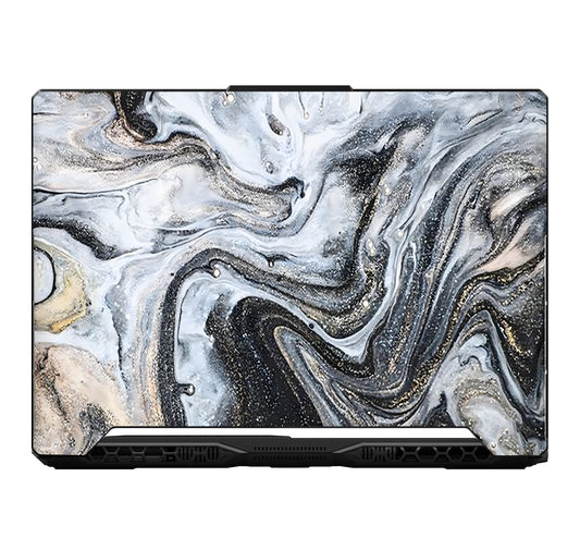 Black Water Color Laptop 6D Skin