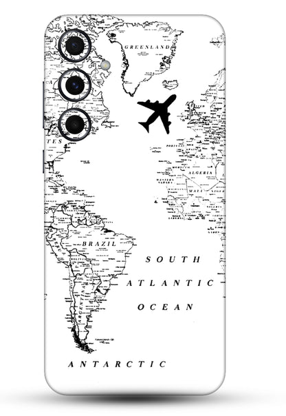 Wolrd Map Mobile 6D Skin