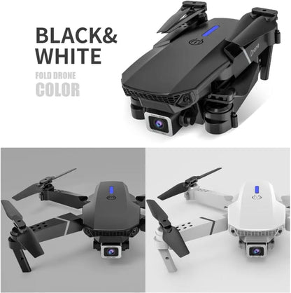 E88 Pro Max 4K WiFi FPV Drone with Brushless Motor & Foldable Arms drone Drone